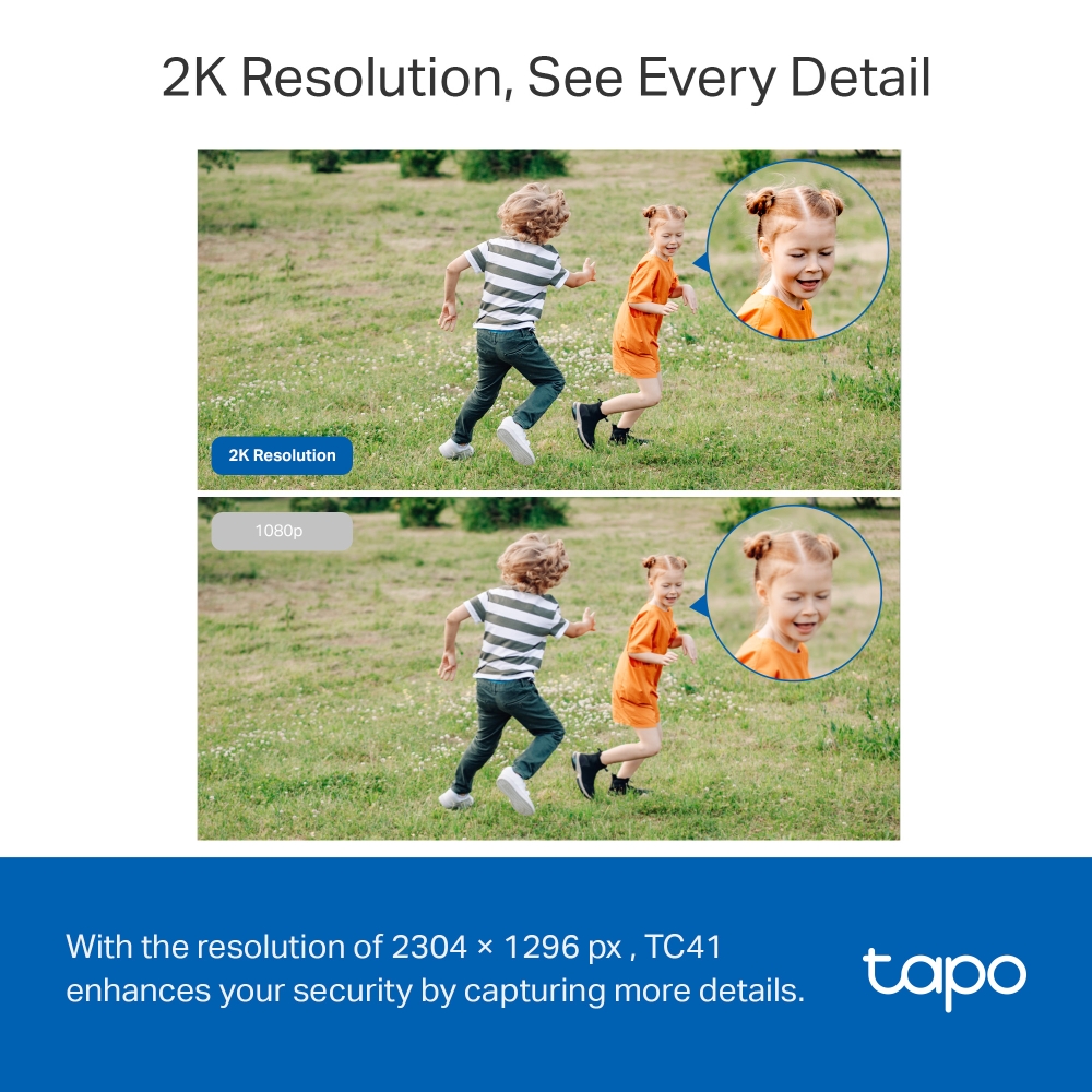 TP Link Tapo TC41 2K Outdoor Security Wi Fi Camera 3