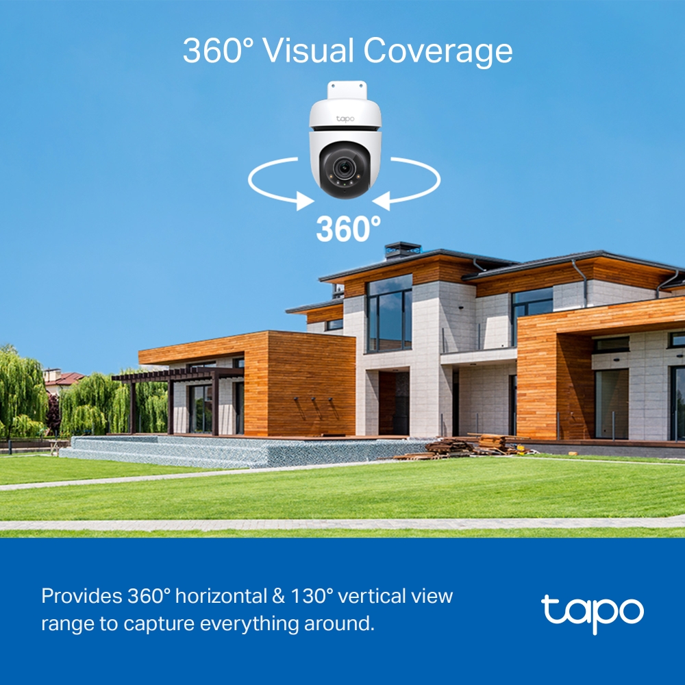 TP Link Tapo TC41 2K Outdoor Security Wi Fi Camera 4