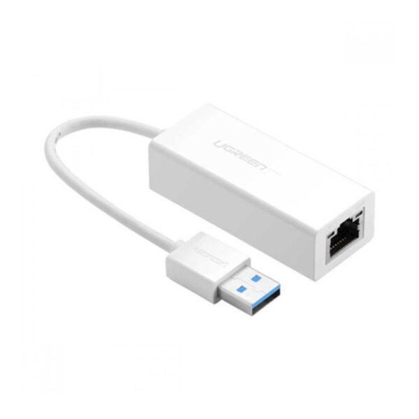 UGREEN 20255 CR111 USB3.0 to Gigabit Ethernet Adapter White