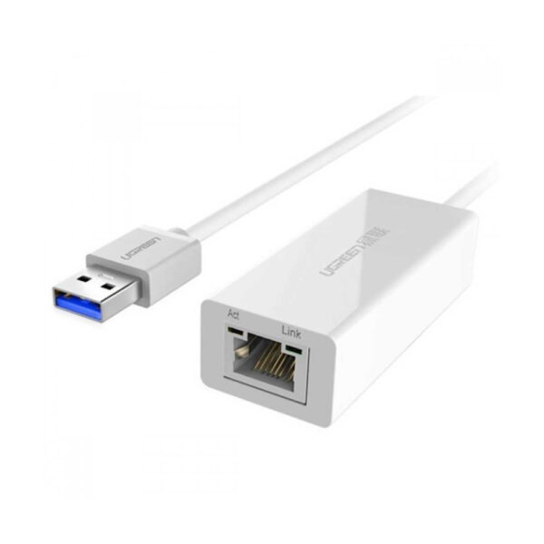 UGREEN 20255 CR111 USB3.0 to Gigabit Ethernet Adapter White2