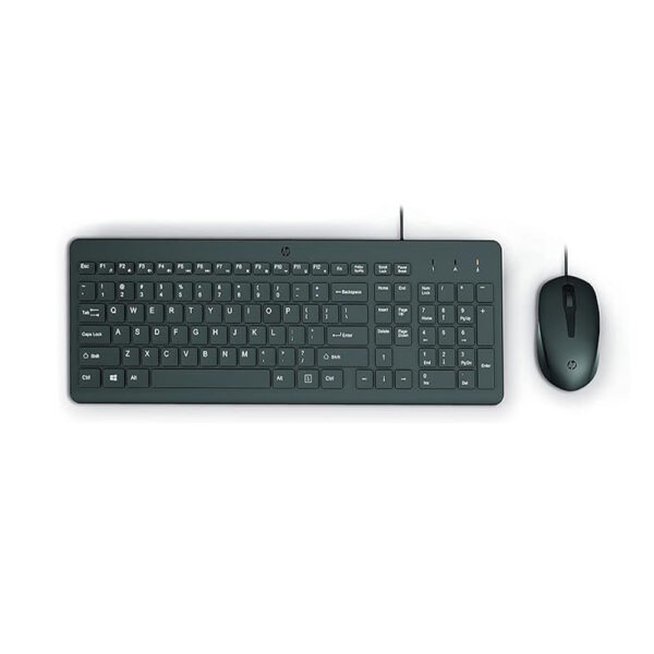 hp 150 Wired Mouse & Keyboard Combo 240J7AA#ABV AR Layout -Black