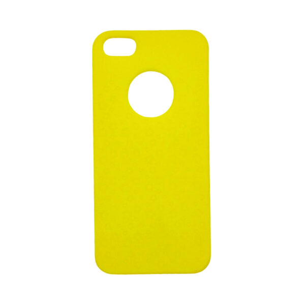 iPhone5 Daisy Back Case Yellow