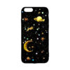 iPhone6 MAC PACE Back Case Black Glitter Stars