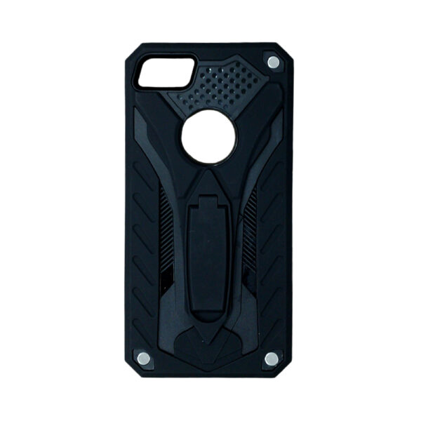 iPhone7 8 IRON MAN KICKSTAND Back Case Black