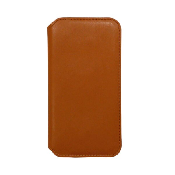 iPhone7- 8- Leather Case Flip Case -Brown