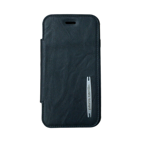 iPhone7 8 Pierre Cardin PCV P01 Flip Case Black