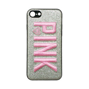 iPhone7 8 Pink SERIES Back Case Silver