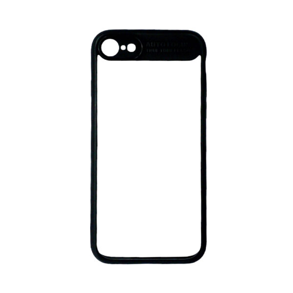 iPhone7 8 ROCK CLARITY SERIES Back Case Black