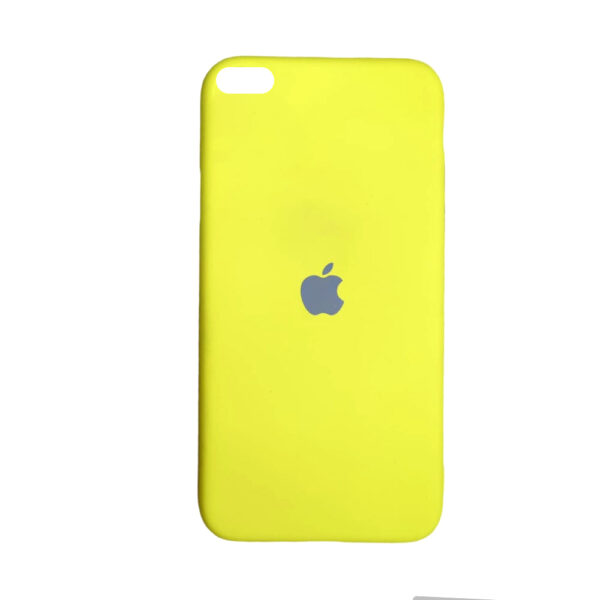 iPhone7 8 Silicone Colors Copy Back Case Yellow