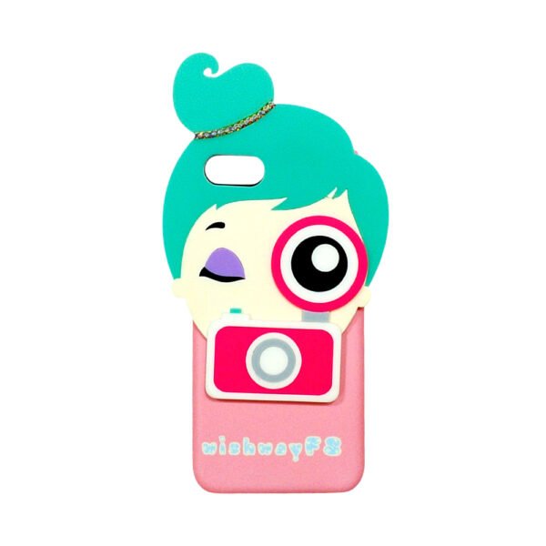 iPhone7-/iPhone8- Wishway Back Case -Girl 3