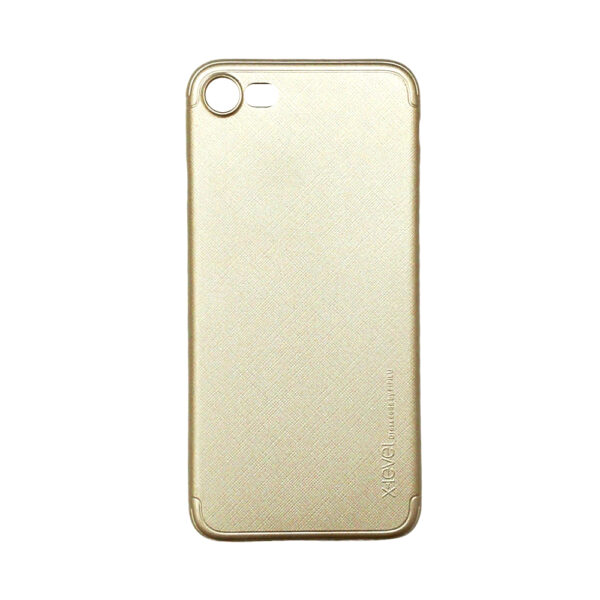 iPhone7 8 X Level Taiga Back Case Gold