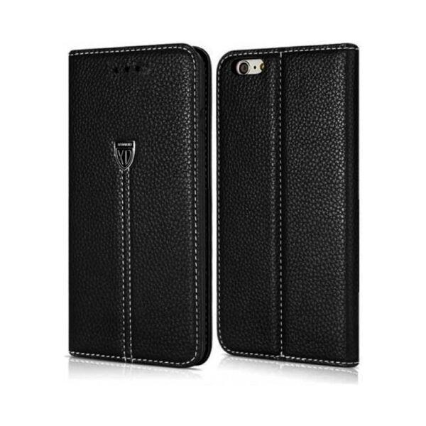 iPhone7 8 XUNDD NOBLE SERIES Flip Case Black