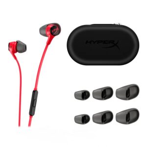 HYPERX 705L8AA Cloud Earbuds II 3.5mm L Shape Wired Gaming Earbuds Red 5