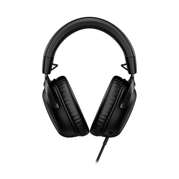 ⁦HYPERX 727A9AA CLOUD III Signature Comfort Wired via (USB-C, USB-A, and 3.5mm) Gaming Headset -Black⁩ - الصورة ⁦3⁩