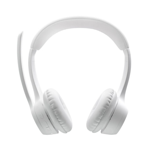 Logitech® ZONE 300 Noise-Cancelling Bluetooth Headset -Off White (981-001417) - Image 4