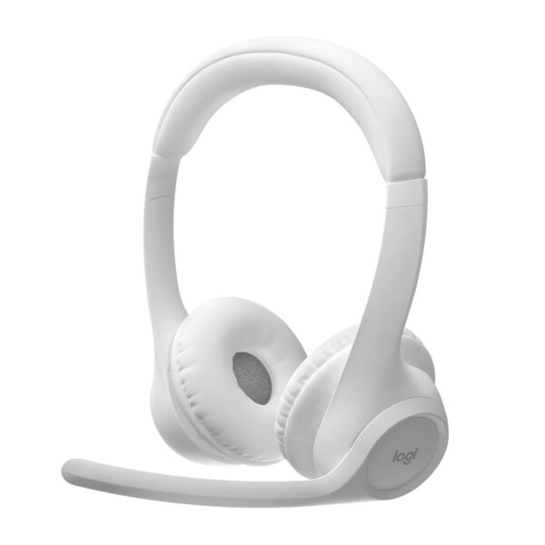 Logitech® ZONE 300 Noise-Cancelling Bluetooth Headset -Off White (981-001417)