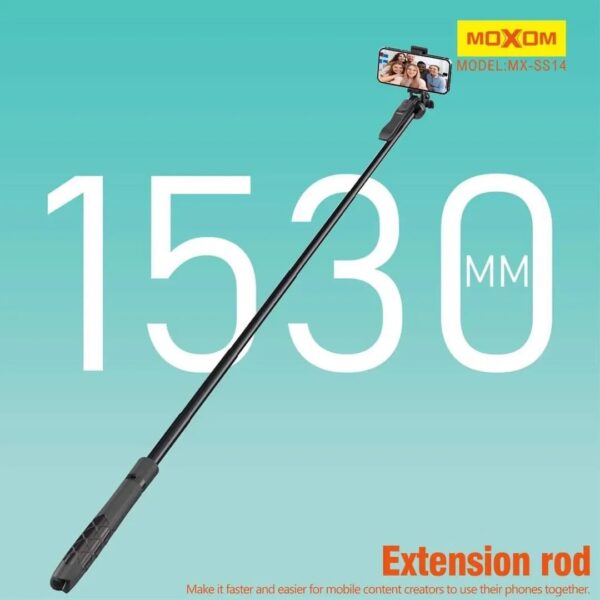 MOXOM MX SS14 153cm Selfie Stick Tripod 2