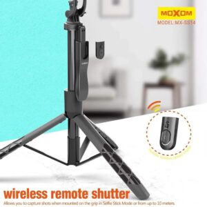 MOXOM MX SS14 153cm Selfie Stick Tripod 3