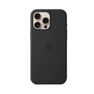 iPhone16ProMax- Silicone Case -Black