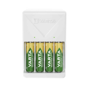 VARTA® PLUG CHARGER 4 AA 2100mAh NiMH Battery Charger 1