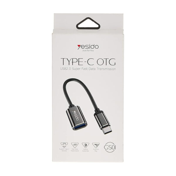 Yesido GS01 USB C OTG 10Cm 3