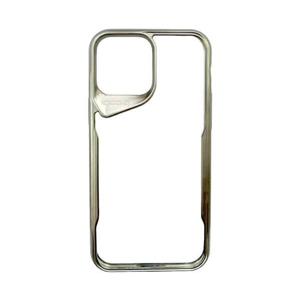 iPhone15ProMax gear4 Crystal Palace Back Case Silver