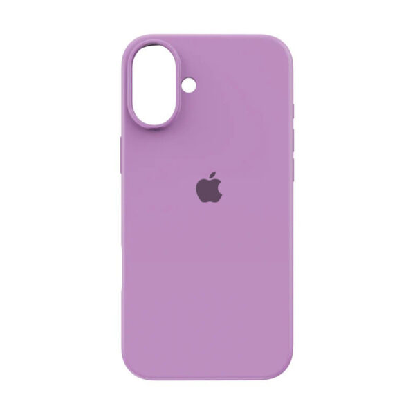 iPhone16 Silicone Case Violet