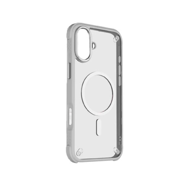 iPhone16 momax MUAP24SA CaseFORM AiR 3m Drop Protection Magnetic Case GreyTransparent 1 1