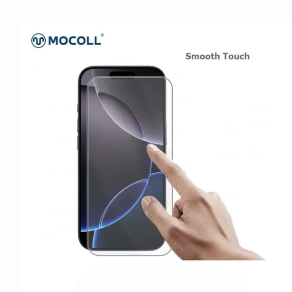 iPhone16ProMax- MOCOLL Golden Shield III Series Full Cover Tempered Glass Screen Protector