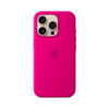 iPhone16Pro Silicone Case Bright Pink