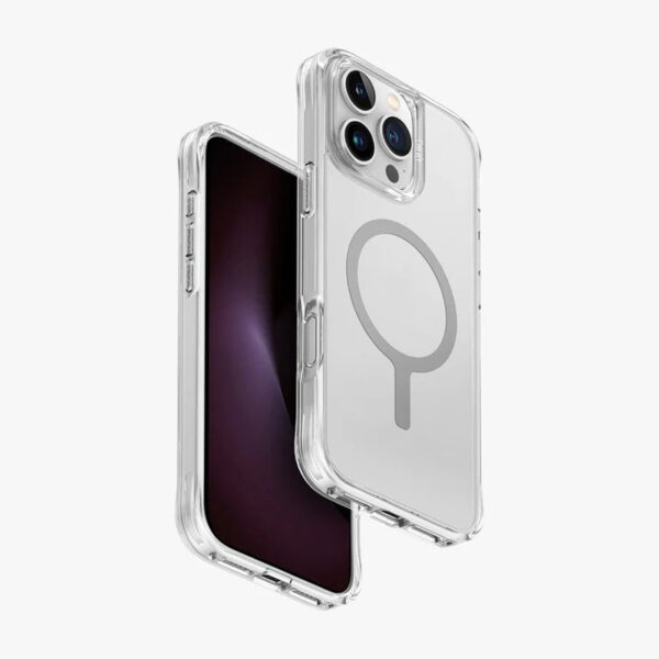 ⁦iPhone16ProMax- piblue PL-77 Protective Shell Back Case -Transparent⁩ - الصورة ⁦3⁩