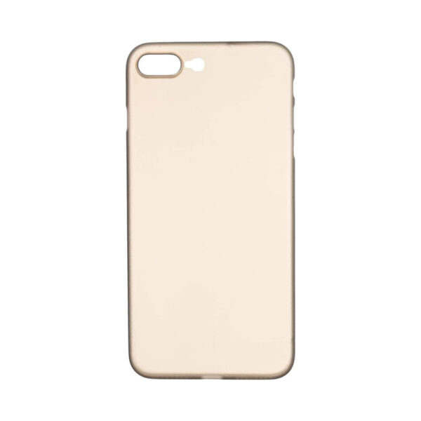 iPhone7Plus iPhone8Plus Metallic Back Case Gold