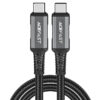 ACEFAST C1 09 Acewire Pro USB C to USB C USB4 40Gbps 1m Charging Cable Black 1