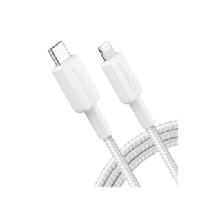 Anker 322 A81B6H21 USB C to Lightning Charging Cable 1.8m White 1 copy