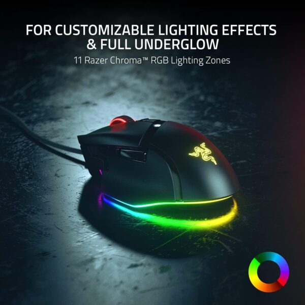 RAZER BASILISK V3 Customizable Ergonomic Gaming Mouse RZ01 04000100 R3M1 Black 5