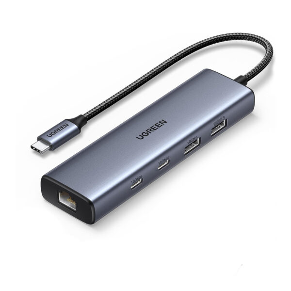 UGREEN 45320 CM512 6 in 1 10Gbps USB C Hub Space Grey