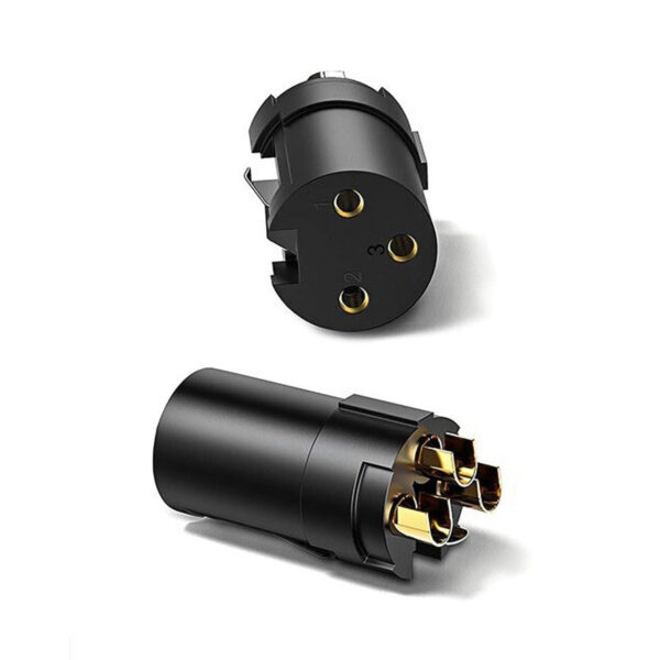 UGREEN 80440 AV162 Cannon XLR Female Connector Black 1