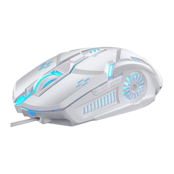 ZERO E SPORTS Gaming Gear Wired Mouse White copy