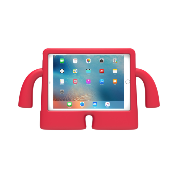 iPad 10.2-7th-8th-9th- Generation Kids Rubber Case -Red