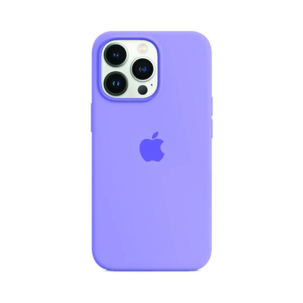 iPhone15ProMax Silicone Case Eggplant Purple