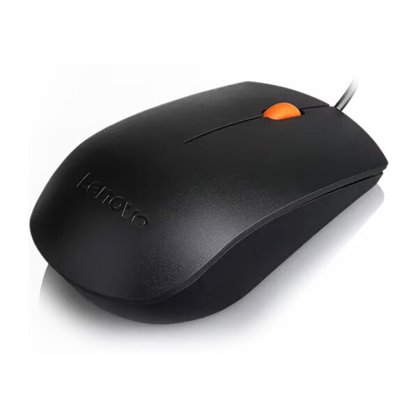 Lenovo 300 USB Wired Mouse -Black GX30M39704 - Image 3