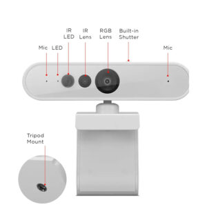 Lenovo 510 FHDWC510 FHD Webcam GXC1D66063 6