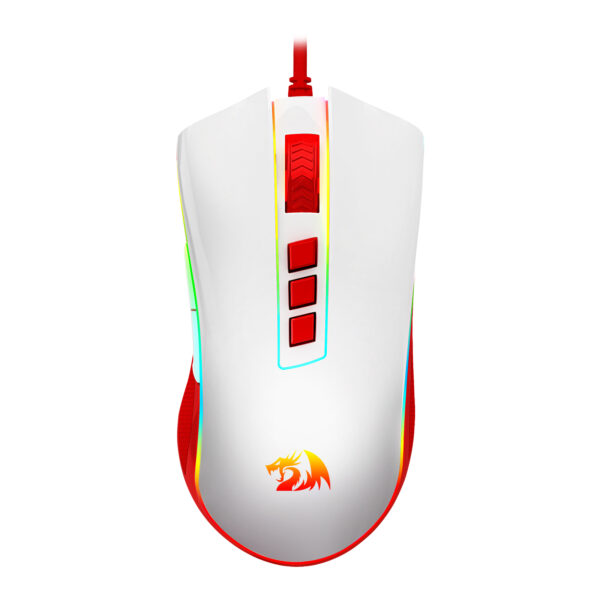 REDRAGON COBRA Wired Gaming Mouse M711C WhiteRed 1