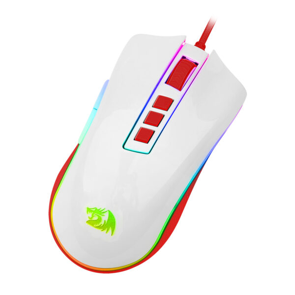 REDRAGON COBRA Wired Gaming Mouse M711C WhiteRed 6