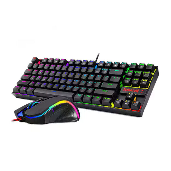 REDRAGON Gaming Essentials 2 in 1 Blue SW RGB Wired KeyboardMouse Set K552RGB BA 1 1 copy