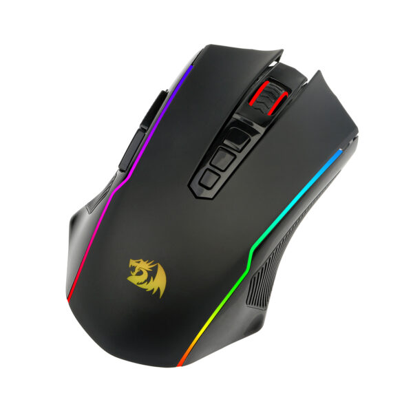 REDRAGON NIX Wired2.4GBT RGB Gaming Mouse M914 RGB Black 6