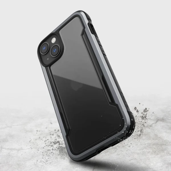 iPhone13 iPhone14 X Doria RAPTIC Shield Back Case Black 2