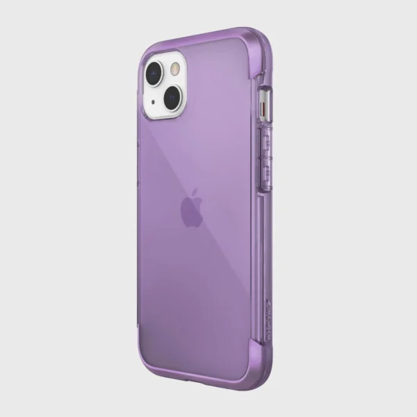 iPhone13 iPhone14 X Doria Raptic Air Back Case Purple 1