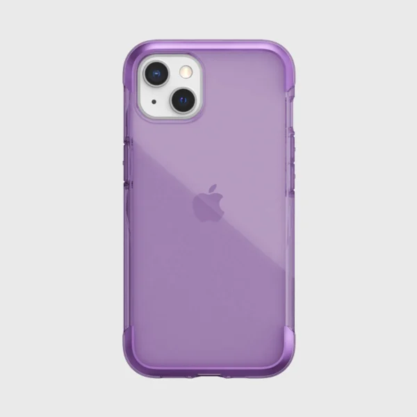 iPhone13 iPhone14 X Doria Raptic Air Back Case Purple 3