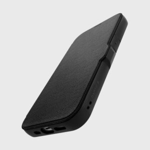 iPhone13 iPhone14 X Doria Urban Folio Flip Case Black 1